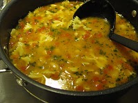 Итальянский суп с фасолью и макаронами