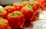 Фаршированные томаты с базиликом и пармезаном