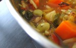 Овощной суп с майораном