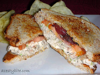 Сэндвич с куриным салатом