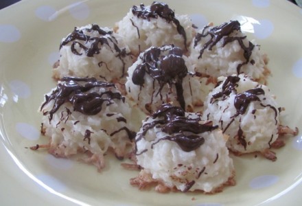 Кокосовое печенье с шоколадом