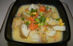 Картофельный суп с кукурузой