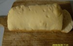 Хлеб с сыром и пахтой