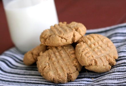 Печенье с арахисовым маслом без сахара