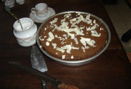 Шоколадный пирог за 20 минут
