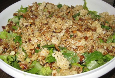 Азиатский салат с латуком