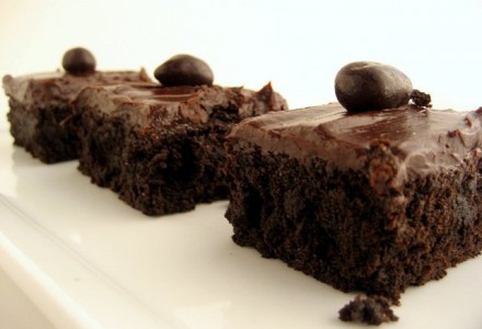 Десерт "Эспрессо" с черным шоколадом