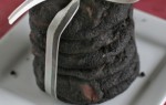 Малиновое печенье с черным шоколадом