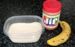 Банановый йогурт с арахисовым маслом