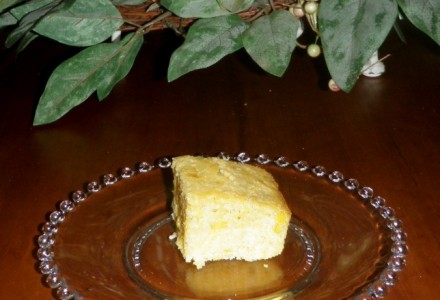 Кукурузный хлеб с медовым маслом