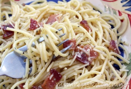 Рецепт спагетти карбонара