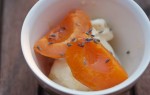 Жареные абрикосы с мороженым