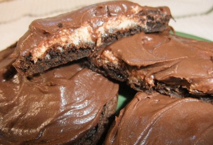 Зефирно-шоколадное печенье