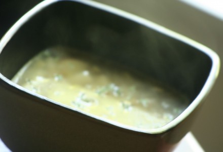 Суп с картофелем и луком