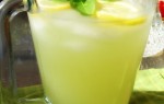 Летний лимонад с базиликом