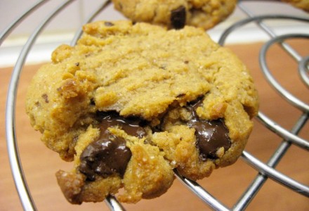Печенье с арахисовым маслом и шоколадом