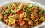 Курица по-китайски с овощами