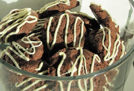 Шоколадно-коричное печенье