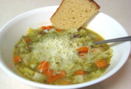 Суп с капустой 