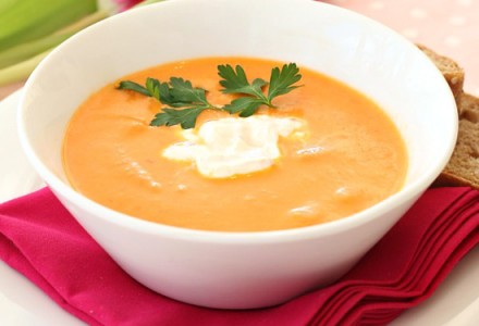 Как приготовить томатный суп?