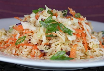 Азиатский салат из кускуса