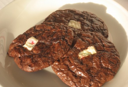 Мятно-шоколадное печенье