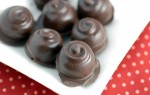 Шоколадно-малиновые конфеты