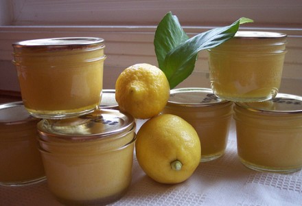 Домашний лимонный творог