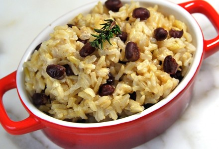 Ямайский рис с фасолью