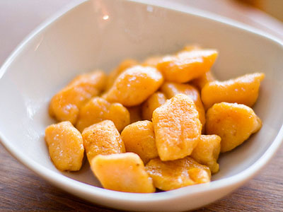 Сладкие картофельные ньокки со сливочным маслом
