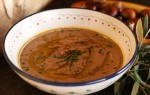 Крем-суп с белыми грибами и каштанами
