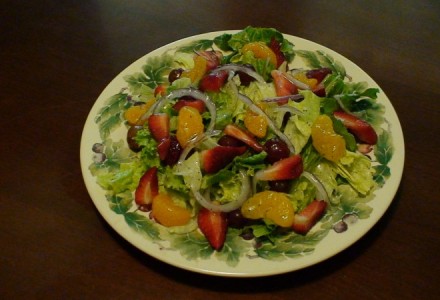 Фруктово-овощной салат