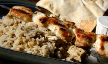 Рис к мясу по-арабски