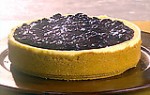 Рецепт творожного пирога с черникой