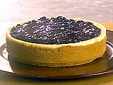Рецепт творожного пирога с черникой