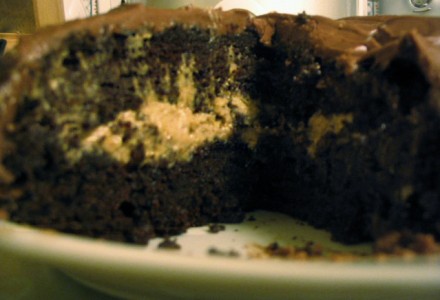 Шоколадный шоколадный торт