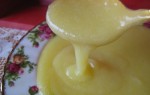 Лимонный крем для торта