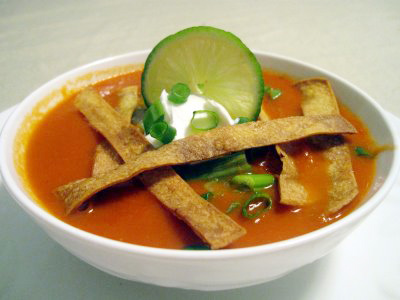 Мексиканский томатный суп 