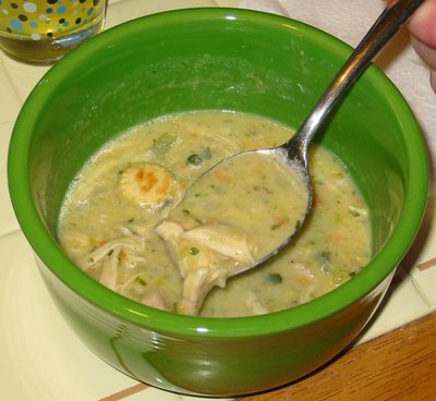 Куринно-кукурузный суп